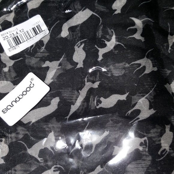 CHIFFON COLORFUL SWEET CAT/KITTEN SCARF - Picture 5 of 6